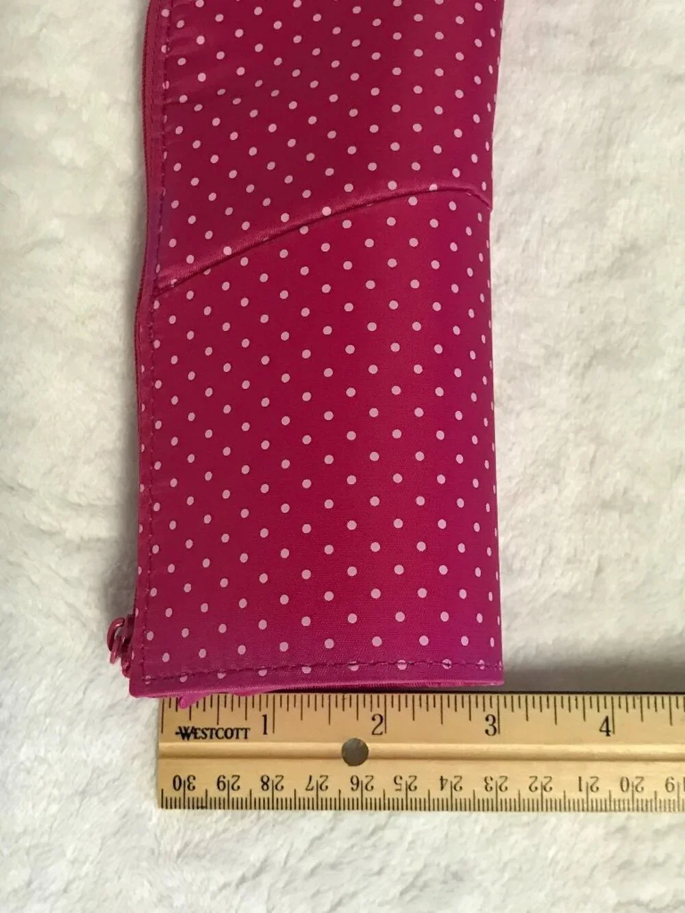 Kokuyo Neo Critz Pen Case Pen Stand Pink Polka Dot NWT